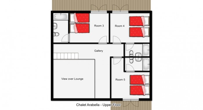 Chalet Arabella, Val D'Isere ski chalet, image 8
